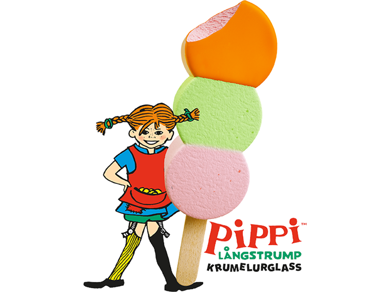 Pippi Krumelurglass