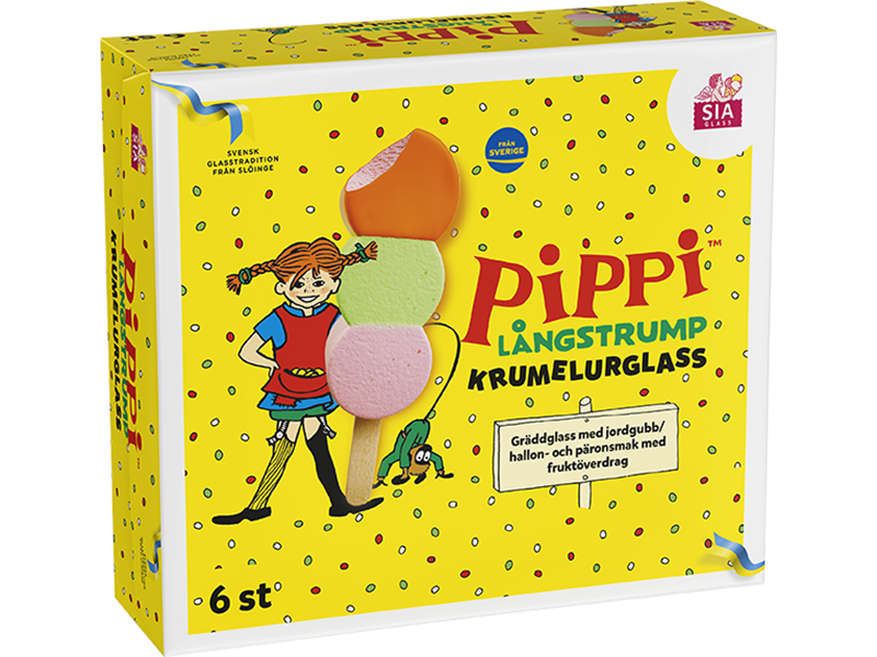 Pippi Krumelurglass